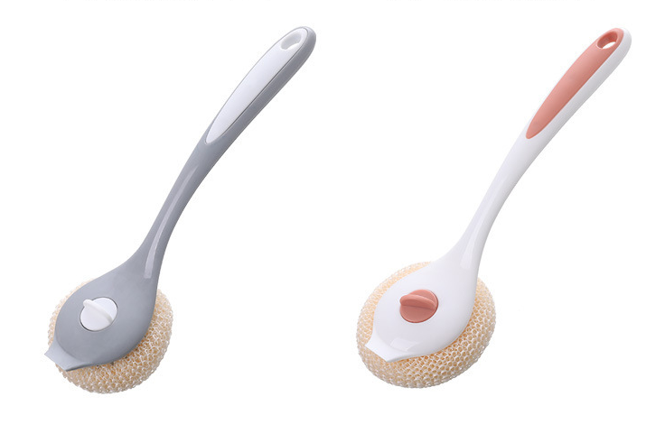 Dụng cụ cọ nồi Xoong Nồi Chà Rửa vệ sinh chén bát có miếng thay thế A1246-A1247-A1248