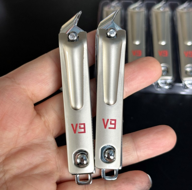 Kềm cắt móng tay góc V9 kích thước lớn, đóng hộp, kềm cắt móng tay bền, kềm cắt móng tay A1341