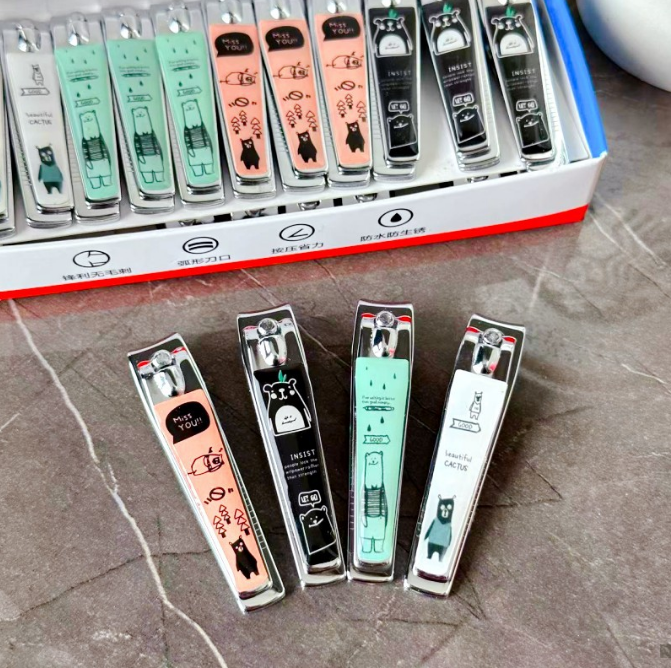 Kềm cắt móng tay họa tiết hoạt hình, cắt móng tay bấm móng tay dễ thương A1343