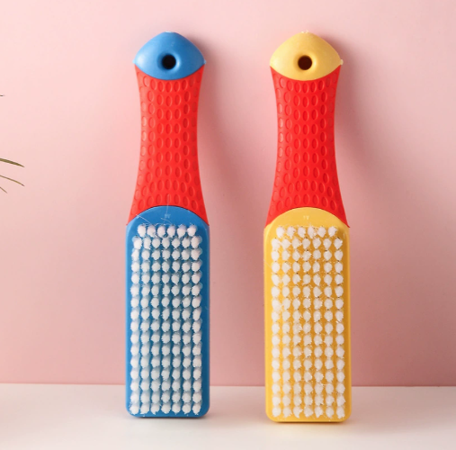 Bàn chải giày đa năng với lông mềm này sẽ không làm hỏng giày, dụng cụ vệ sinh gia dụng A2114