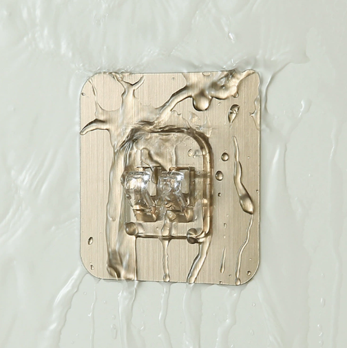 Kệ Góc Tam Giác Kim Loại Sơn Tĩnh Điện Để Đồ Kệ Nhà Tắm Dán Tường Tiện Lợi A2611