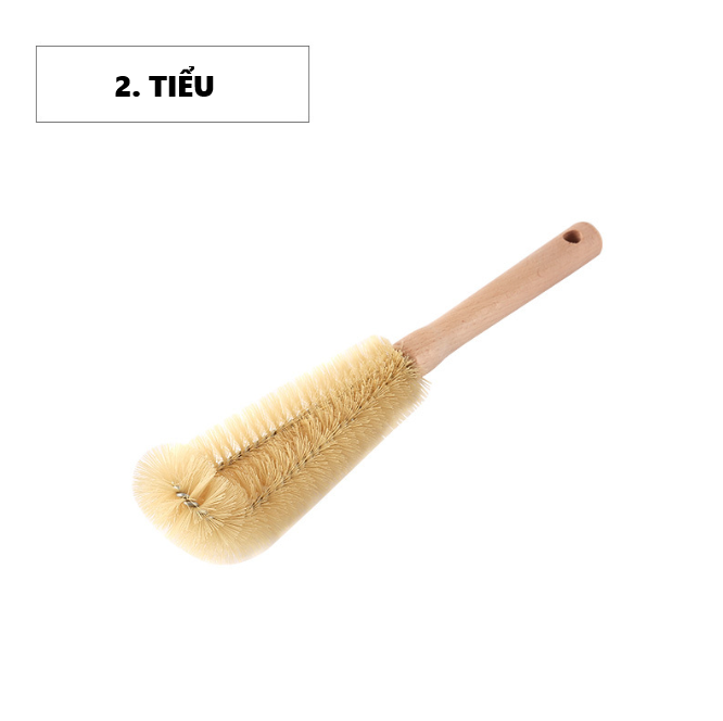 Chổi cọ vệ sinh bình sữa, bình giữ nhiệt, ấm đun nước và cốc đựng nước chổi dài có thể treo A3112