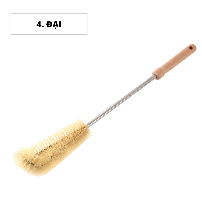 Chổi cọ vệ sinh bình sữa, bình giữ nhiệt, ấm đun nước và cốc đựng nước chổi dài có thể treo A3112