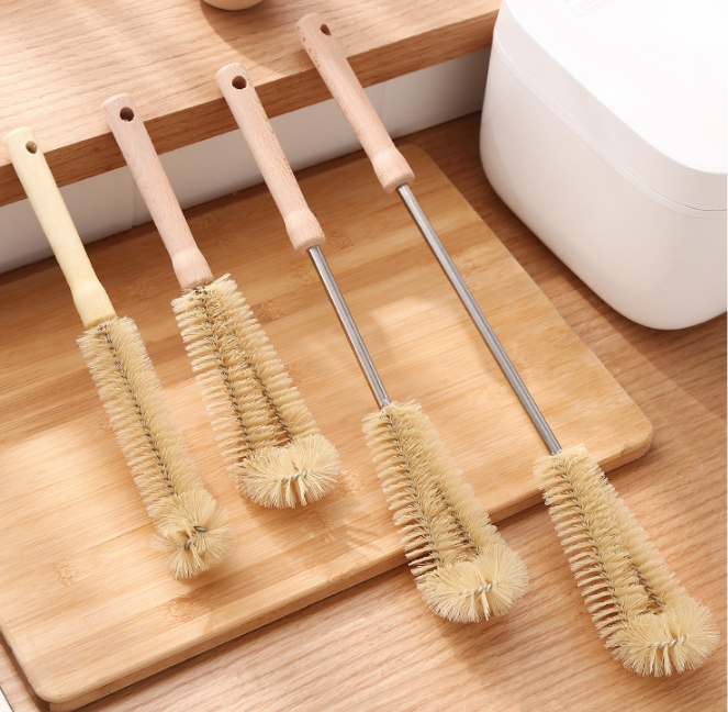 Chổi cọ vệ sinh bình sữa, bình giữ nhiệt, ấm đun nước và cốc đựng nước chổi dài có thể treo A3112
