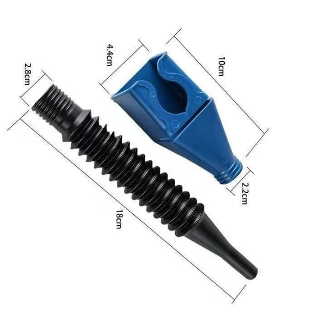 Phễu ống mềm thể gấp gọn dùng để đổ xăng cho ô tô xe máy, đổ xăng không cần tay cầm A4053