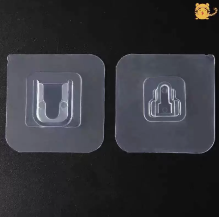 Cặp Khóa bấm dính dày và chắc chắn dán tường treo đồ dùng, giá đỡ ổ cắm điện gắn tường chịu lực A4223