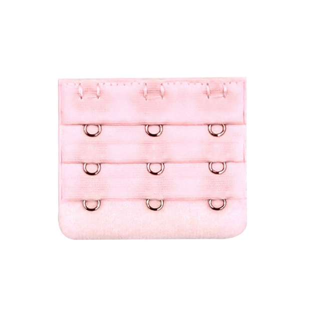 Khóa mở rộng áo ngực ba hàng, ba móc, đồ lót nữ, khóa siêu dài, áo ngực, khóa dán ba hàng, phụ kiện quần áo A4242