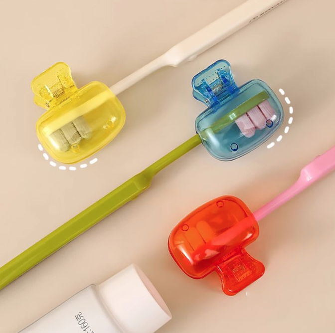 Nắp bảo vệ bàn chải đánh răng, hộp đựng bàn chải đánh răng bằng nhựa di động A4252
