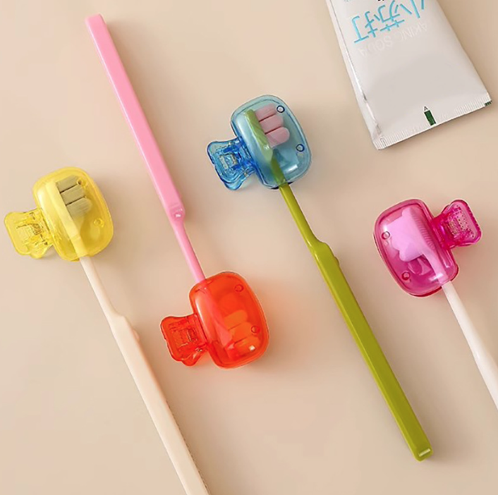 Nắp bảo vệ bàn chải đánh răng, hộp đựng bàn chải đánh răng bằng nhựa di động A4252