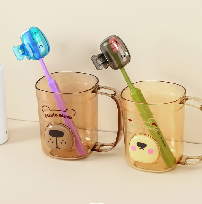 Nắp bảo vệ bàn chải đánh răng, hộp đựng bàn chải đánh răng bằng nhựa di động A4252