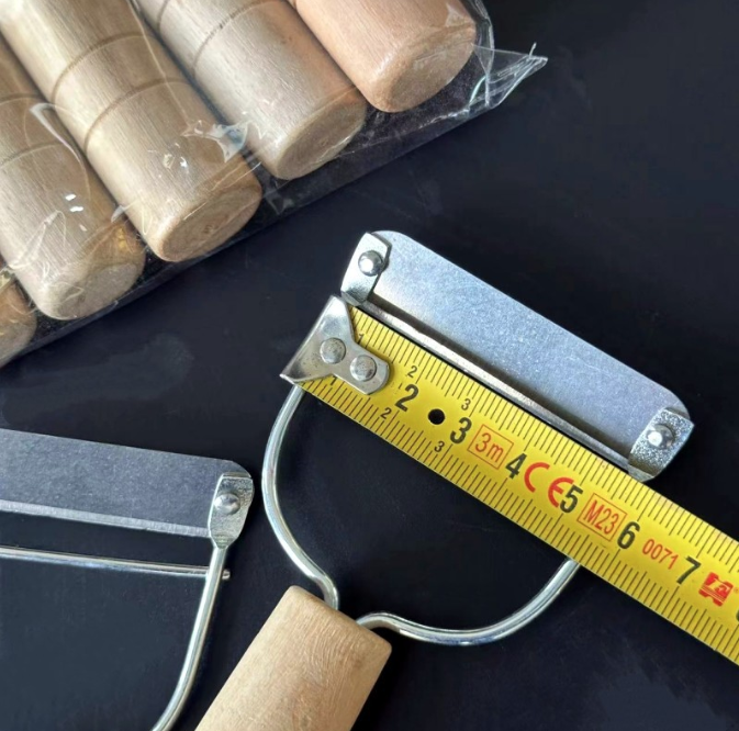 Dụng Cụ gọt vỏ trái cây và rau củ, dao bào cán gỗ, dụng cụ bào kéo, gọt vỏ thép không gỉ A4722