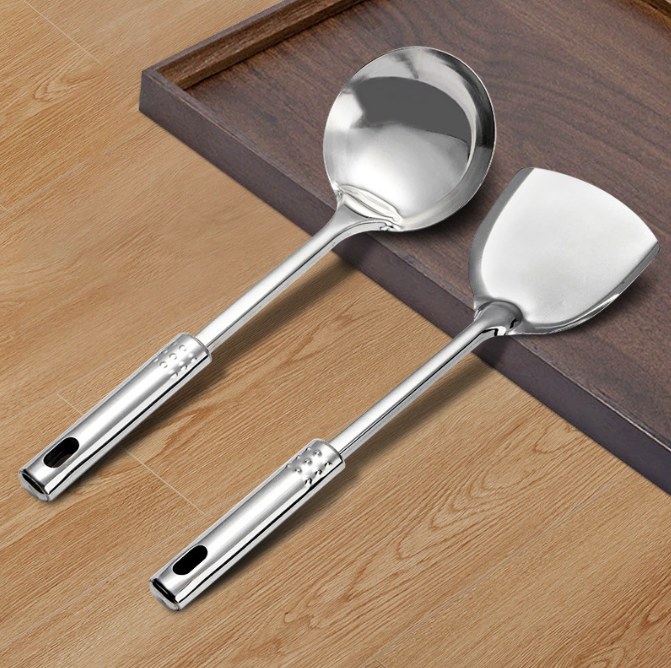 XẺNG CHIÊN XÀO INOX- LỚN T1221