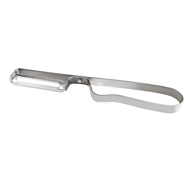 Dao bào thép, dụng cụ gọt vỏ kim loại, dụng cụ gọt vỏ trái cây và rau củ nhỏ gọn dễ sử dụng L0813