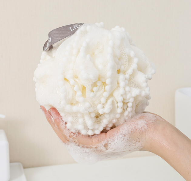 Bông Tắm Tạo Bọt biển tắm lớn, bọt biển tắm cao cấp không bị lan rộng, siêu mềm và dễ tạo bọt L1151