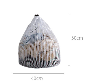 Túi đựng đồ giặt có dây rút dày lỗ to, túi đựng đồ chăm sóc quần áo bỏ máy giặt chống nhăn rách L1241