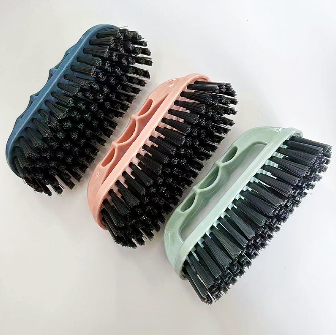 Bàn chải hình chữ nhật cầm tay, bàn chải đánh giày, bàn chải giặt quần áo, bàn chải vệ sinh gia dụng L1813