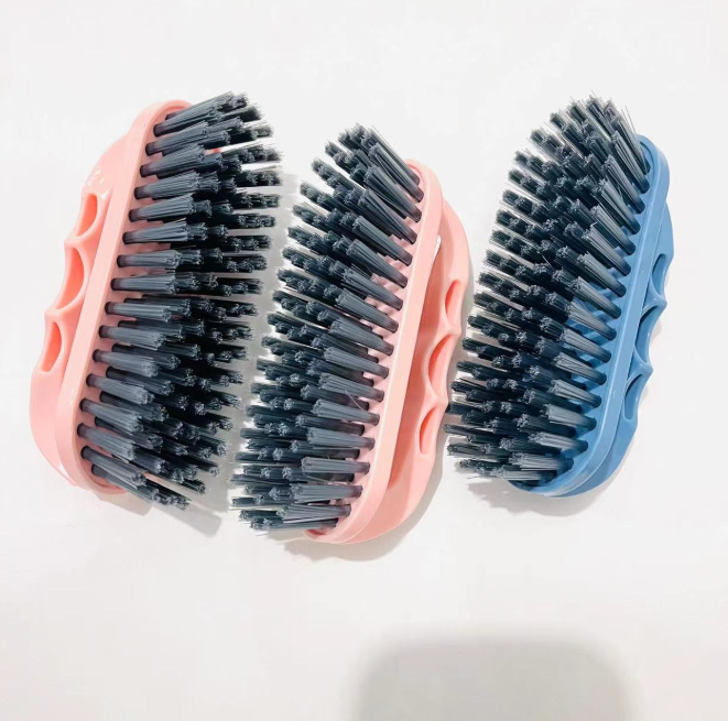 Bàn chải hình chữ nhật cầm tay, bàn chải đánh giày, bàn chải giặt quần áo, bàn chải vệ sinh gia dụng L1813