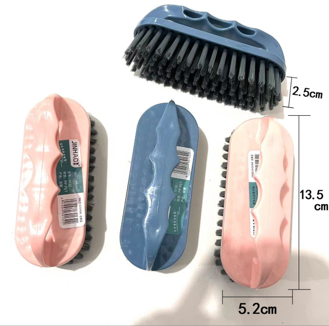 Bàn chải hình chữ nhật cầm tay, bàn chải đánh giày, bàn chải giặt quần áo, bàn chải vệ sinh gia dụng L1813