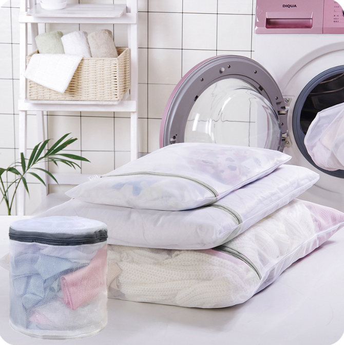 Túi giặt cao cấp cho máy giặt có lưới mịn giúp quần áo không bị biến dạng khi giặt máy các loại áo len, đồ lót L1824/L1831