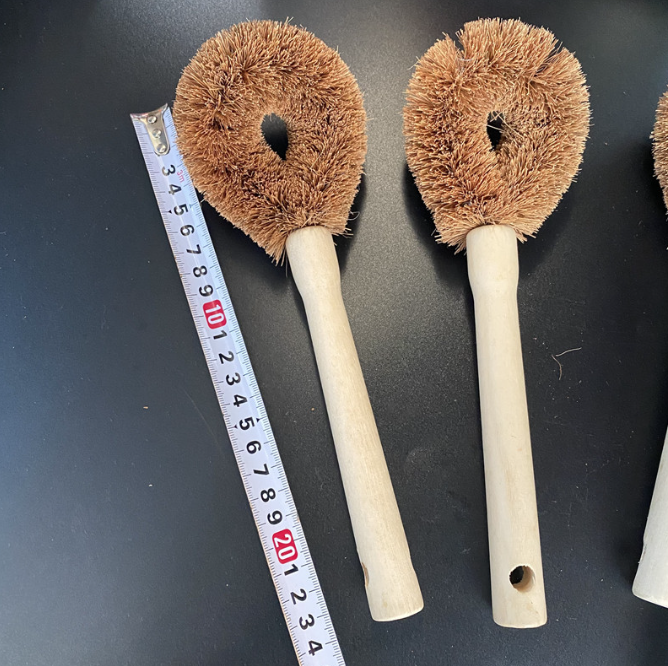 Bàn chợi cọ nồi sợi dừa tự nhiên, bàn chải tẩy dầu mỡ chuyên dụng cho nhà bếp, bàn chải vệ sinh và rử chén bát L1924