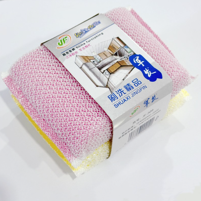 Combo 2 Miếng bọt biển chà rửa chén bát xoong nồi nhà bếp, cọ chùi rửa nồi và bát đĩa L1942
