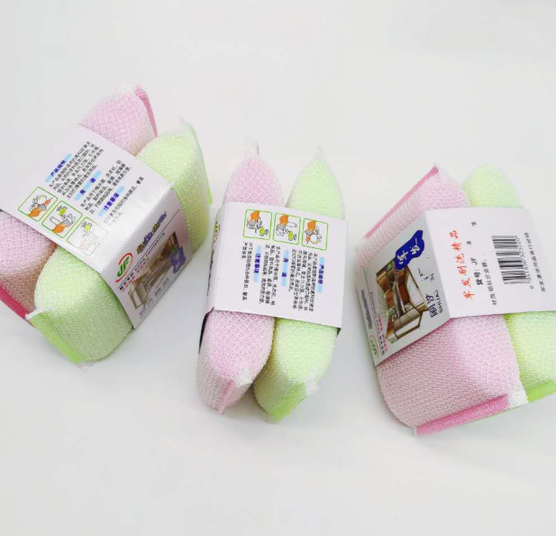 Combo 2 Miếng bọt biển chà rửa chén bát xoong nồi nhà bếp, cọ chùi rửa nồi và bát đĩa L1942