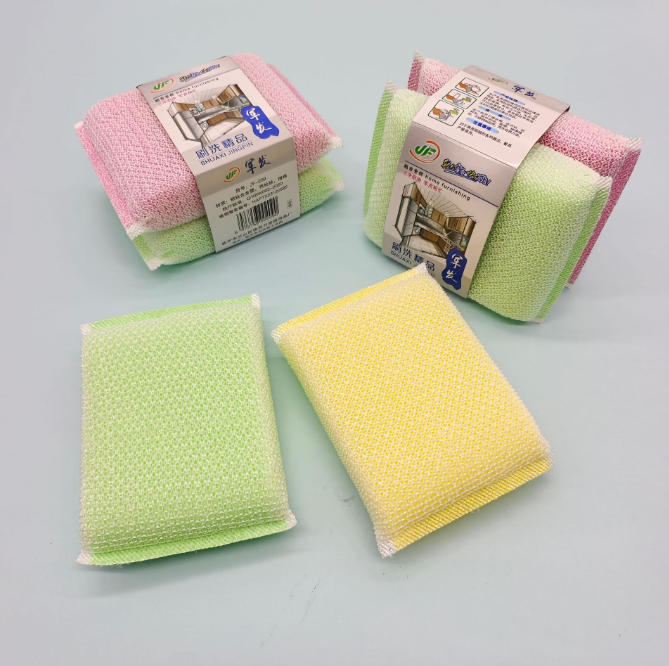 Combo 2 Miếng bọt biển chà rửa chén bát xoong nồi nhà bếp, cọ chùi rửa nồi và bát đĩa L1942