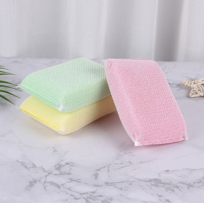 Combo 2 Miếng bọt biển chà rửa chén bát xoong nồi nhà bếp, cọ chùi rửa nồi và bát đĩa L1942