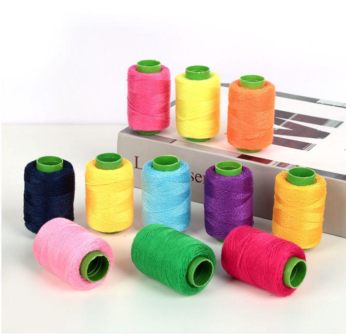 [Gói 6] Combo 6 cuộn Chỉ thêu Pagoda dày dặn, Chỉ may vá quần áo nhiều màu chắc chắn L2034