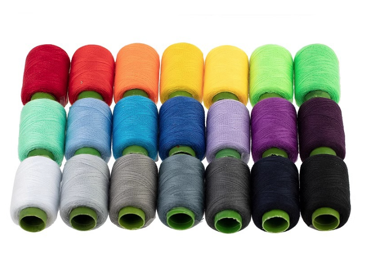 [Gói 6] Combo 6 cuộn Chỉ thêu Pagoda dày dặn, Chỉ may vá quần áo nhiều màu chắc chắn L2034