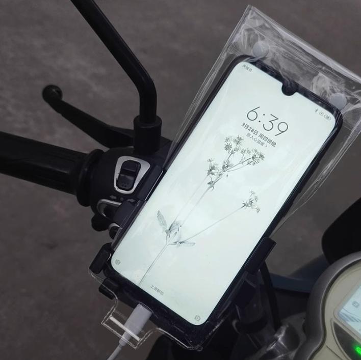 Túi đựng điện thoại chống nước, tương thích với màn hình cảm ứng, túi chống mưa cho người giao hàng, ốp lưng điện thoại L2133