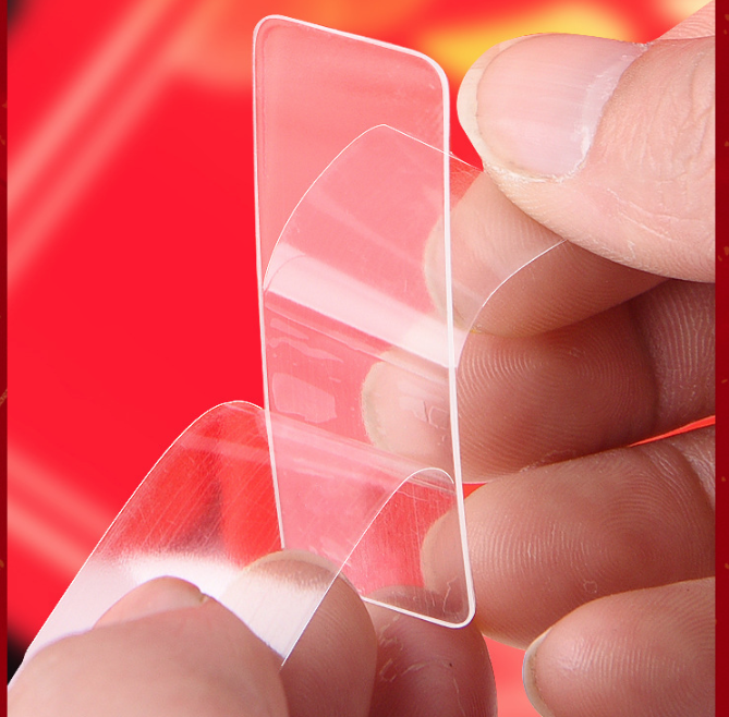 Hộp 60 miếng dán 2 mặt siêu dính , băng dính 2 mặt treo giá kệ, khung tranh, đồ trang trí ( HỘP ĐỎ) L2134