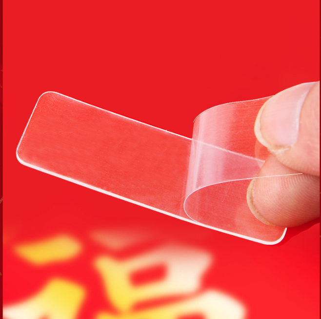 Hộp 60 miếng dán 2 mặt siêu dính , băng dính 2 mặt treo giá kệ, khung tranh, đồ trang trí ( HỘP ĐỎ) L2134