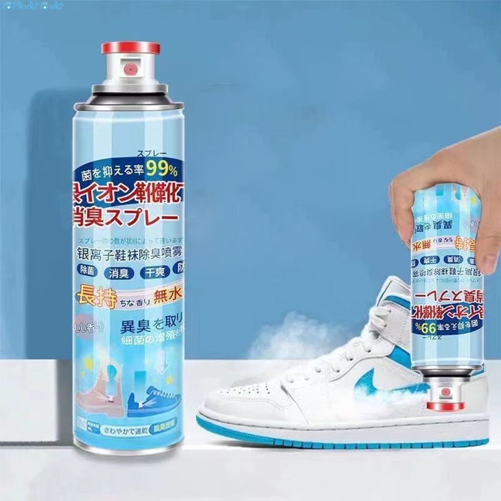 Bình Xịt Khử Mùi Giày 260ml Công Nghệ Bạc AG+, Chống Hôi Chân, Ngăn Mồ Hôi, Diệt Khuẩn, Hiệu Quả Đến 24h Hương Chanh (Xanh)-A2731