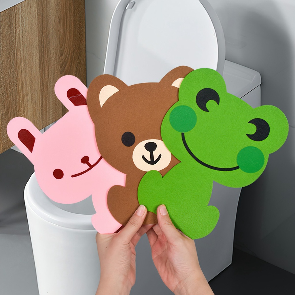 Miếng Dán Khử Mùi Bồn Cầu, Toilet, MIếng Dán Than Tre Hoạt Tính Làm Thơm Bồn Cầu Lọc Không Khí A3641