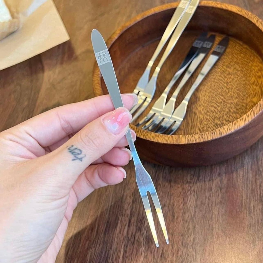Hộp 10 Nĩa Xiên Trái Cây, Đồ Nướng, Ăn Hải Sản, Nĩa Xiên ốc Chất Liệu Inox 304 Cao Cấp A4833