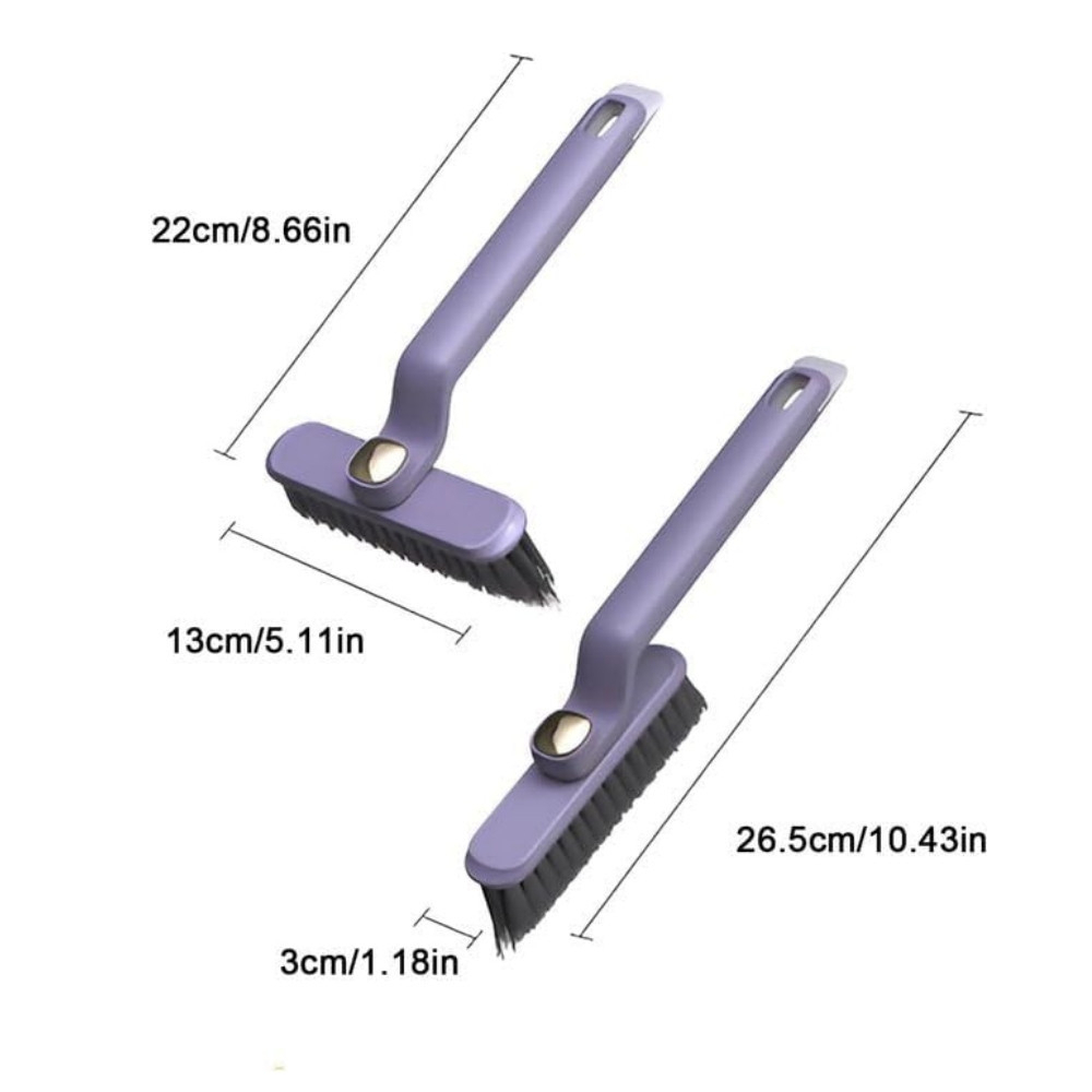 Chổi Vệ Sinh Khe Hở Góc Chết Loại Mới Xoay 360 Độ Vệ Sinh Phòng Tắm Cạnh Cửa A3121