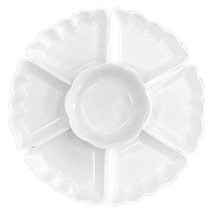 Bộ Bát Đĩa Hoa Mặt Trời Cao Cấp Nhựa Việt Nhật (6811/6836) A0912