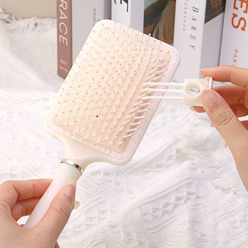 Lược Chải Tóc Massage Gỡ Rối Có Đệm Khí Màu Sắc Ánh Nhũ Lấp Lánh Siêu Đẹp A4832