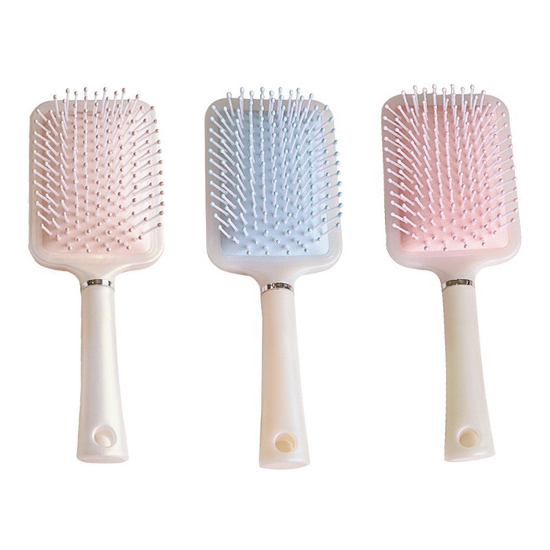 Lược Chải Tóc Massage Gỡ Rối Có Đệm Khí Màu Sắc Ánh Nhũ Lấp Lánh Siêu Đẹp A4832