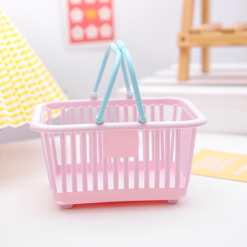 Giỏ Xách Đựng Đồ 2 Quai Mini Decor Giỏ Trang Trí Đựng Vật Dụng Cute A1661