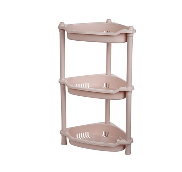 Kệ Góc Tam Giác Nhà Tắm 3 Tầng Việt Nhật, Kệ Dựng Gia Vị Lắp Ráp Xếp Gọn (5562-3) A1971
