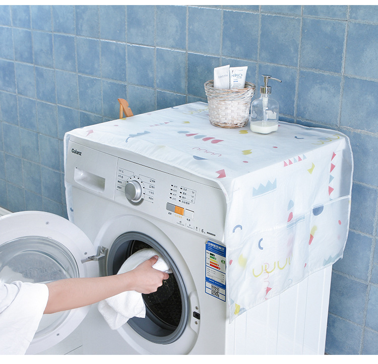 Tấm Phủ Tủ Lạnh Lò Vi Sóng Trùm Che Tủ Lạnh Chắn Bụi A4031