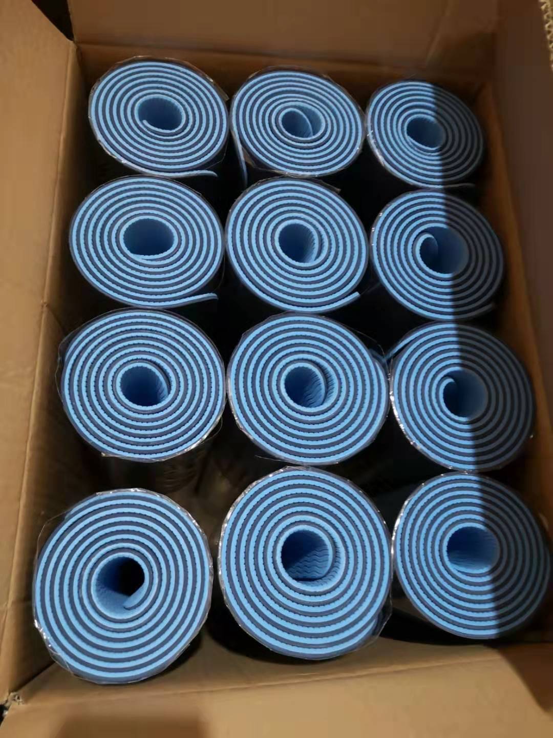 Thảm Tập Yoga 2 Lớp Dày 6MM Thảm Tập Gym, Chống Trơn Trượt Cao Cấp A0161