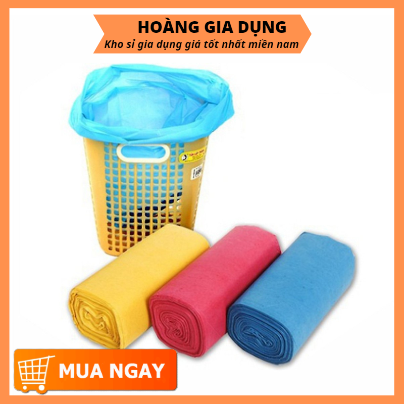 Bịch 3 Cuộn Túi Rác Màu 1KG A5421