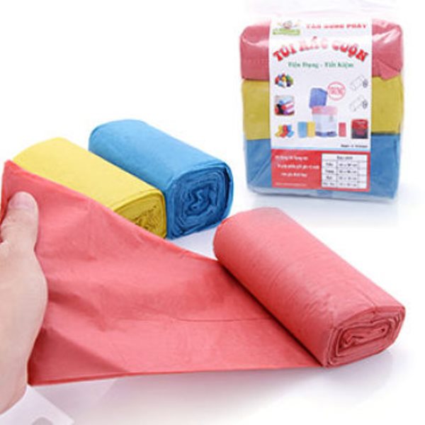 Bịch 3 Cuộn Túi Rác Màu 1KG A5421