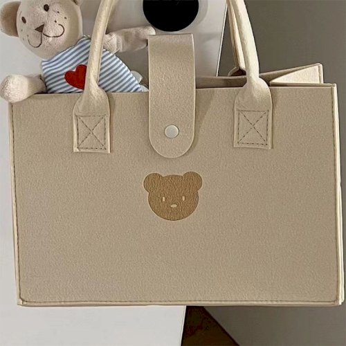 Túi Xách Gấu Nỉ 40x30CM Cute Dễ Thương A1564
