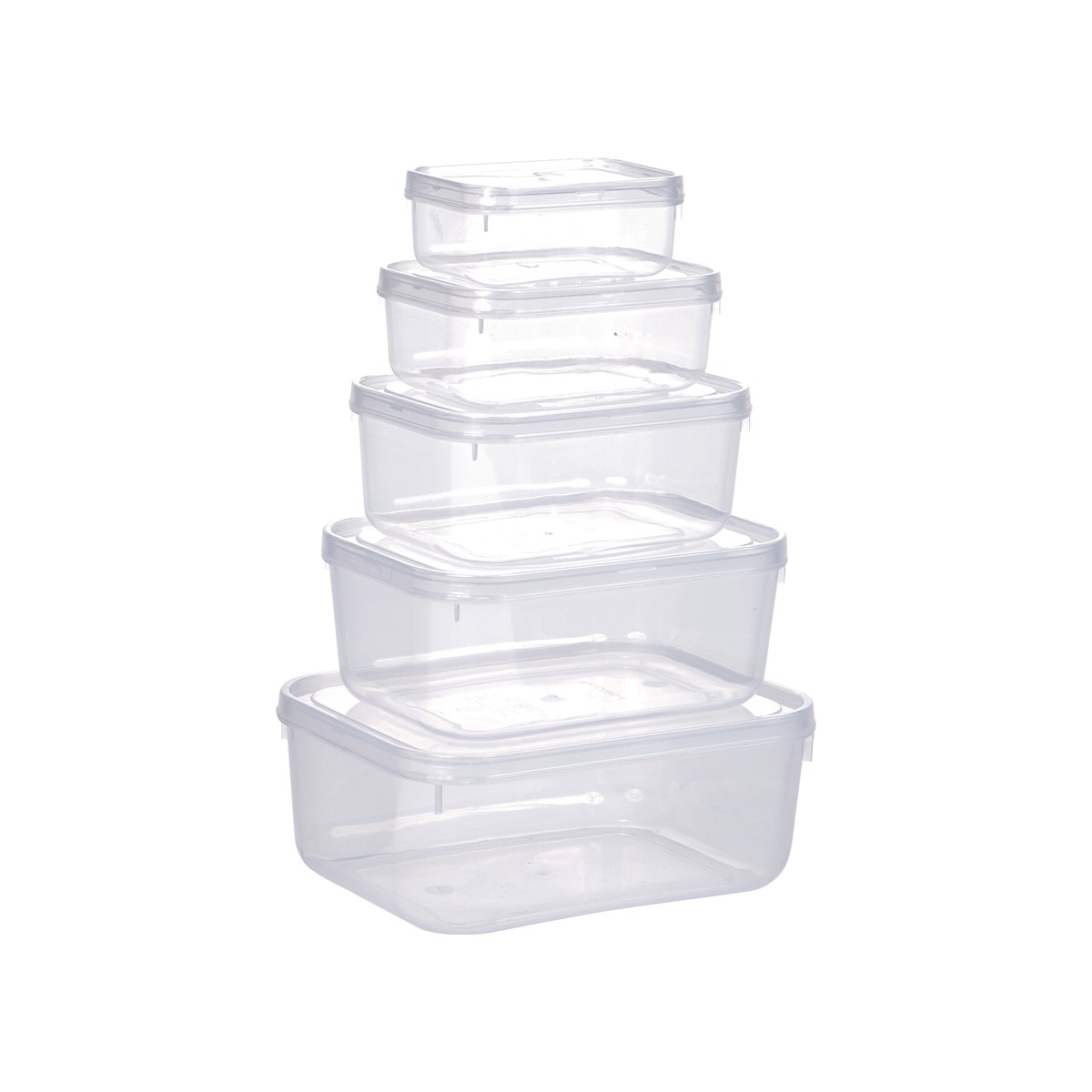 [ 2-300ML ] Hộp Lạnh Bầu Đựng Thức Ăn Trữ Thực Phẩm, Hộp Nhựa Đựng Đồ Ăn, Hộp Lưu Trữ Thức Ăn Bỏ Tủ Lạnh (6685) A2931-2