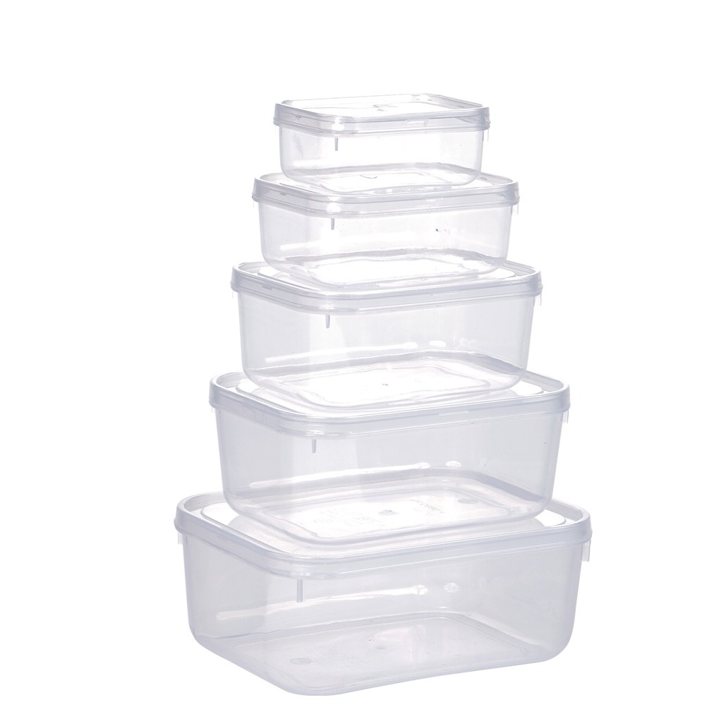 [ 3-350ML ] Hộp Lạnh Bầu Đựng Thức Ăn Trữ Thực Phẩm, Hộp Nhựa Đựng Đồ Ăn, Hộp Lưu Trữ Thức Ăn Bỏ Tủ Lạnh (6685) A2931-3