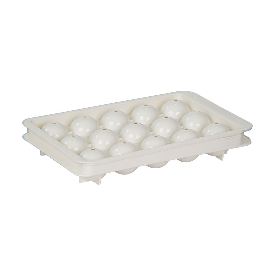Vỉ Đá Tròn 15 Viên Việt Nhật Có Nắp Đậy, Vỉ Làm Thạnh Tạo Hình Tròn (6979) A5341